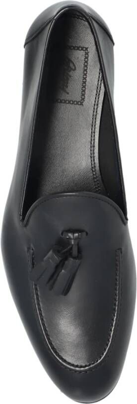 Brioni Leren loafers Black Heren