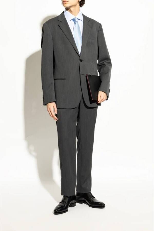 Brioni Leren schoenen Black Heren