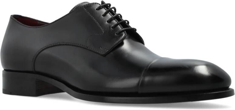 Brioni Leren schoenen Black Heren