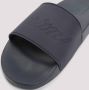 Brioni Midnight Blue Pool Slide Sandalen Blue Heren - Thumbnail 4