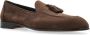 Brioni Suède schoenen Tassel type loafers Brown Heren - Thumbnail 4