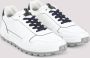 Brioni Witte Leren Sneakers Stijlvol Comfortabel White Heren - Thumbnail 3
