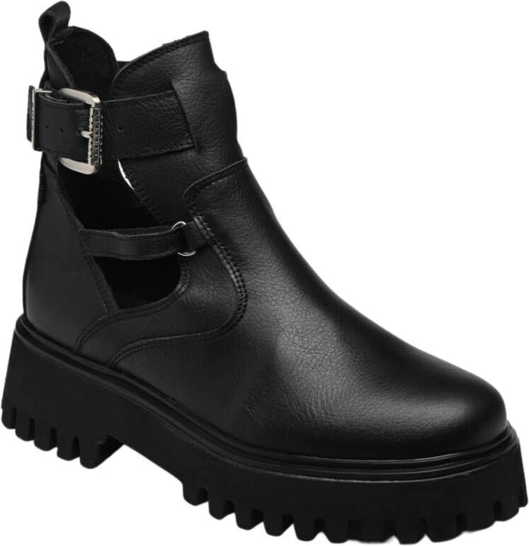 Bronx Ankle Boots Zwart Dames