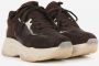 Bronx Baisley Dames Sneaker Koffieboon Havermelk Brown Dames - Thumbnail 4