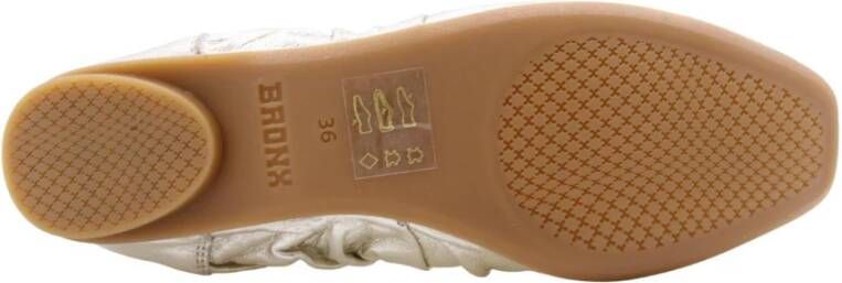 Bronx Stijlvolle Ballerinas voor Moderne Vrouwen Yellow Dames