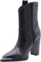 Bronx Next Americana Enkellaarsjes Enkelboots met rits Dames Zwart - Thumbnail 12