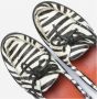 Bronx Dierenprint Lage Schoen wit zwart Multicolor Dames - Thumbnail 6