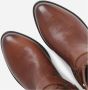 Bronx Elegante Enkellaars met Metalen Details Brown Dames - Thumbnail 15