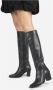 Bronx Elegante Hoge Laars Zwart Black Dames - Thumbnail 2