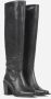 Bronx Elegante Hoge Laars Zwart Black Dames - Thumbnail 3