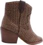 Bronx Jukeson Dames Enkellaars Bruin - Thumbnail 8