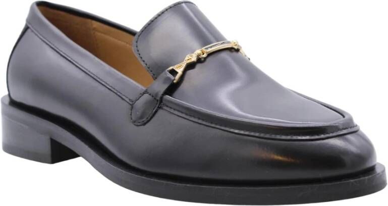 Bronx Chique Mocassin Loafers voor Vrouwen Black Dames