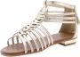 Bronx New-alys Dames Sandalen Goud - Thumbnail 6