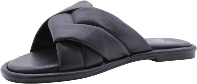 Bronx Zomer Slippers voor Vrouwen Black Dames
