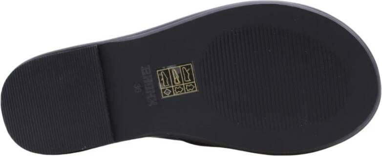 Bronx Zomer Slippers voor Vrouwen Black Dames