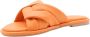 Bronx Luzancy Zomer Sliders voor Dames Orange Dames - Thumbnail 11