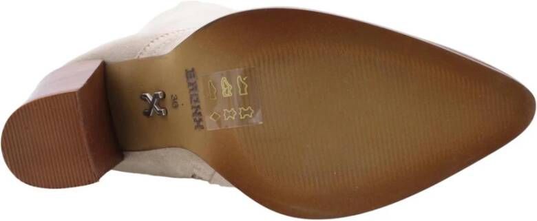 Bronx Hadewig Over-Knee Laarzen Beige Dames