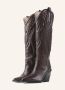 Bronx Western New Kole Hoge Laarzen voor Dames Brown Dames - Thumbnail 4