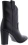 Bronx Next Americana Enkellaarsjes Enkelboots met rits Dames Zwart - Thumbnail 10