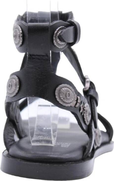 Bronx Platte sandalen voor vrouwen Black Dames
