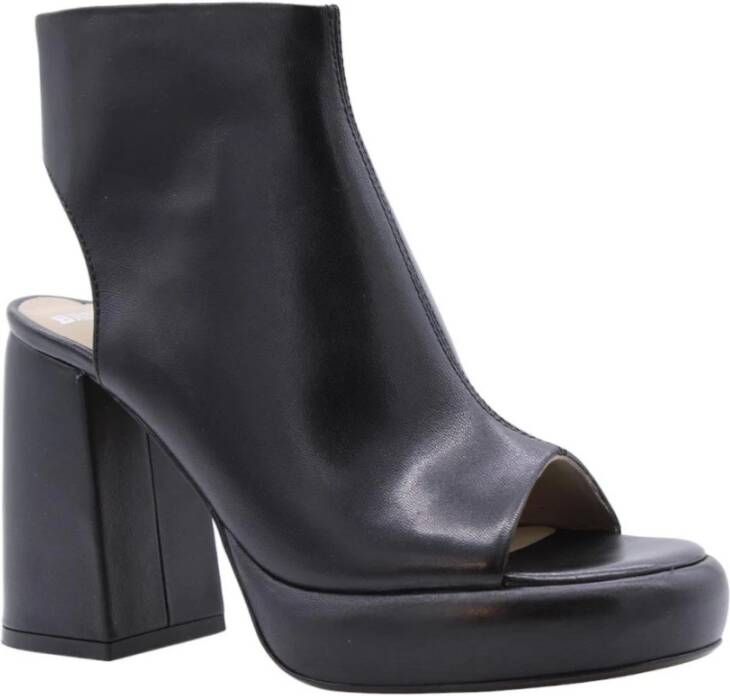 Bronx Hoge hak sandalen voor vrouwen Black Dames