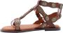 Bronx Sky-ler 85036-w Sandalen Dames Bruin - Thumbnail 10