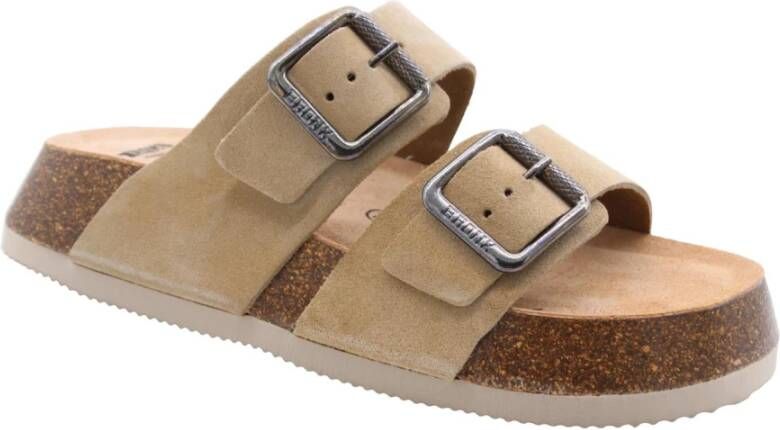 Bronx Sliders Beige Dames