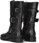 Bronx New-tough 14307 Biker boots Dames Zwart - Thumbnail 3