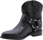 Bronx Stijlvolle Enkellaars Black Dames - Thumbnail 6