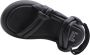 Bronx Flexibele Flatform Sandaal Zwart Black Dames - Thumbnail 23