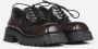Bronx Urban Low Shoe Zwart Bordeaux Brown Dames - Thumbnail 5