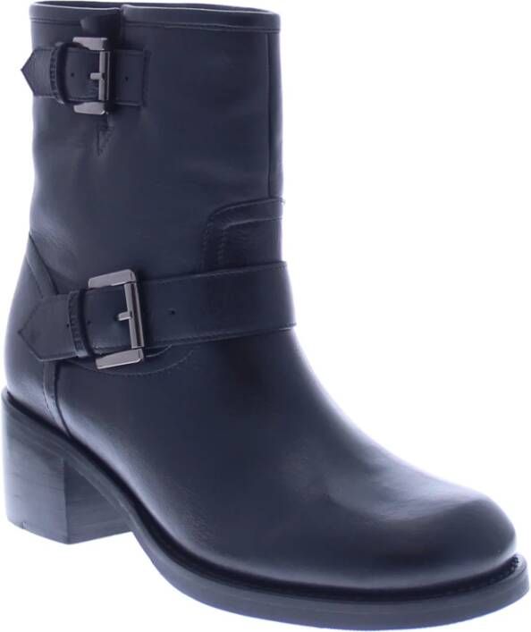 Bronx Vintage Enkellaars zwart Black Dames