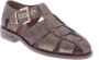 Bronx Bonx dames fisherman sandaal gevlochten goudkleurig - Thumbnail 7