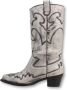 Bronx Vintage Western Laars Gray Dames - Thumbnail 2