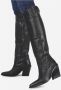 Bronx Stijlvolle Statement Laarzen Black Dames - Thumbnail 9