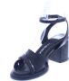 Bronx Zwarte Damessandaal Nieuwe Jagger Black Dames - Thumbnail 5