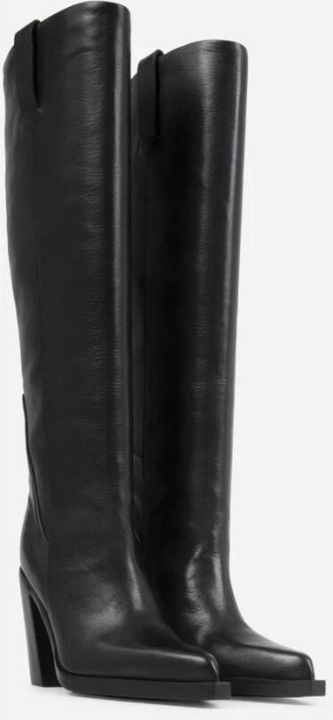 Bronx Zwarte Hoge Laars Eye-Catcher Black Dames