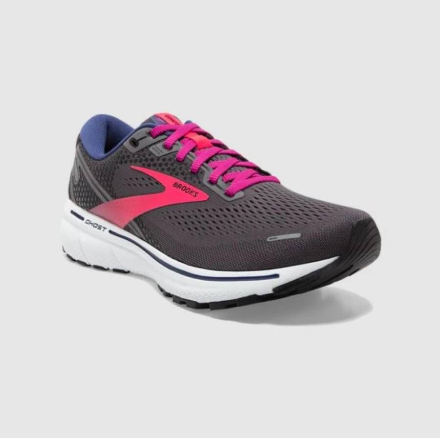 Brooks Ghost 14 Runner Sneakers Zwart Dames