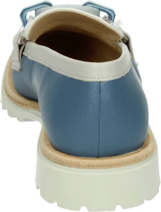 Brunate Blauwe Instappers Dames Schoenen