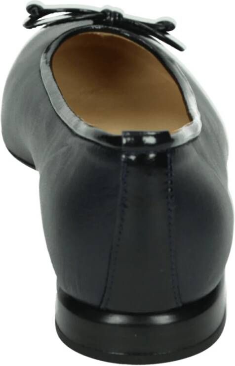 Brunate Blauwe Leren Pumps met G Breedte
