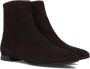 Brunate 18032 Enkellaarsjes Enkelboots met rits Dames Bruin - Thumbnail 3