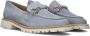 BRUNATE Loafers Dames 11881 Maat: 39 Materiaal: Suède Kleur: Blauw - Thumbnail 2