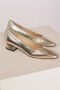 Brunate Goud Zilver Pump met 1 5 cm Hak Gray Dames - Thumbnail 4