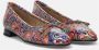 Brunate Handgemaakte Italiaanse MultiKleur Platte Schoenen Multicolor Dames - Thumbnail 2