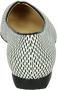 Brunate Witte Gebloemde Pumps - Thumbnail 2