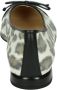 Brunate Zwarte Ballerina Schoenen met Patroon - Thumbnail 2