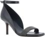 BRUNELLO CUCINELLI Almond Toe Leather Sandals Black Dames - Thumbnail 2