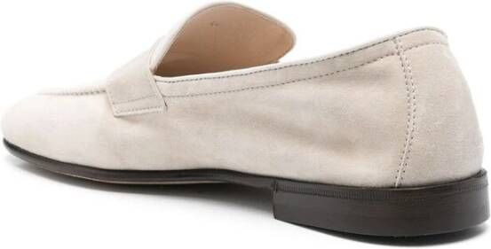 BRUNELLO CUCINELLI Beige Leren Lage Hak Schoenen Beige Heren