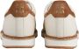 Brunello Cucinelli Beige Leren Sneaker met Suède Label - Thumbnail 2
