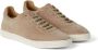 Brunello Cucinelli Beige Leren Sneaker Vetersluiting A del Teen - Thumbnail 2